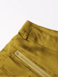 People Retro Wind 2025 New Autumn Waist Long Wide Legs Super Loose Female Solid Color Casual