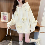 3D Bow Hoodie- Outfit