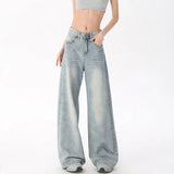 Vintage 90s Light Wash Baggy Boyfriend JeansOutfit