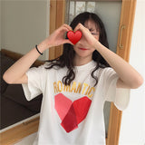 Women Printed Korean Style All-match Trendy Simple Womens Daily Short Sleeve High Quality Hot Sale Harajuku 2020