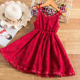 Girls Dress New Summer Girls Dresses Fancy Flower Princess Dress Toddler Tutu Baby Girls Tulle Dress Casual Wear 3
