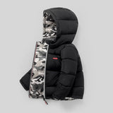 Baby Girls Hooded Cotton Jackets Waterproof Kids Coats Winter Boys Warm Jacket Coat Toddler Girl Zipper Jacket
