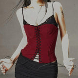 Spice Girl Hit The Fake Two Woven Straps To Show The Waist And Show The Thin Sling, The Small Vest, The Chest Type