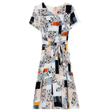 Zingj Photo Autumn Dress Women Summer New Autumn High-End Delicate High-End Women's Short Sleeve High-End Brand