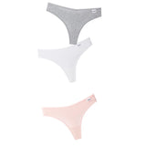 G-string Panties Cotton Women's Underwear Sexy Panties Female Underpants Thong Solid Color Panty Lingerie T Back