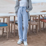 Women Jeans High Waist Loose Straight Leg Femme Jean 2022 Spring Fashion Y2k Casual Streetwear Female Pants Baggy