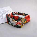 Headband Cross Top Knot Elastic Hair Bands Soft Solid Color Girls Hairband Hair Accessories Twisted Knotted