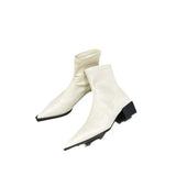 Short Boots Women's New 2025 Autumn / Winter Women's Boots Fashion Thick Heel Thin Boots Niche Design Martin