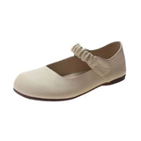 Skirt Single Shoes Women 2025 Spring And Summer Evening Shoes New Mary Jane Soft Beans Flat
