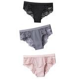 Fashion Lace Panties Underwear Women Panties Sexy Briefs Seamless Lingerie Underpants Plus Size Girls Bikini