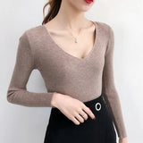 Women Sweaters And Pullovers 2021 Autumn Winter Knitted Warm Women Jumper Slim Stretch Sweater Female Pink Pull