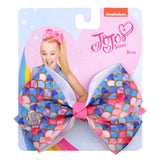 Bows Jojo Siwa Rainbow Printed Knot Ribbon Bow For Girls Handmade Boutique Hair Clip Children Hair