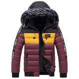 Short Parka Coat Men's Coat Men's Korean Style Trendy Handsome Windproof Winter Parka Men's Coat with