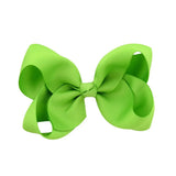 Solid Grosgrain Ribbon Hair Bows With Clip For Cute Girls Handmade Hair Clips Barrettes Hairpins Kids Hair