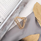 Women Girls Cute Heart Hollow Geometric Gold Alloy Hair Claws Sweet Headband Hair Clips Hairpins Fashion Hair