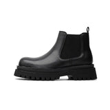 2025 New Youth Tooling High Top Foot Round Head Middle Tube Thick Bottom Middle Heel Martin