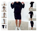 And Leisure Knitted Dress New Solid Long