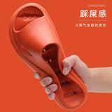 Family Home Womens Slippers Summer Indoor Slippers Soft Sole Shoes Non-Slip Platform House Ladies mans Bathroom