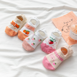 Piece=5 Pairs/lot Cute Animal Spring Women Socks Set Korean Style Funny Cat Dog Panda Low Cut Ankle Short Sox Happy