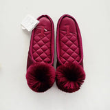 Autumn Winter Warm Women Home Slippers Soft Non-slip Indoor Shoes Cute House Slip On Flat Slides Ladies Fur