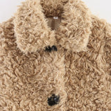 Women's 2025 New Explosive ZA Fur Curly Jacket