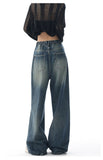 Vintage Wash 90's Baggy Boyfriend Jeans-Outfit