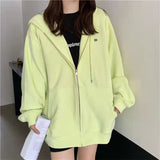 Short Hoodie Women 2022 Spring Autumn Student New Trendy Cool Net Red Fried Street V Neck Love Print Design Top