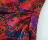 Print Floral Dress Woman Summer Long Dresses For Women 2023 Vintage Sleeveless Midi Dress Ruched Elegant Party