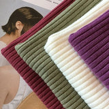 Basic Short Sleeve T-shirts Women 2022 Summer Solid O-neck Thin Knitting T Shirts Woman Korean Slim Fit Ribbed