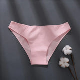 Women's Panties Cotton Underwear Women Briefs Sexy Lady Low-Rise Underpants Girl Seamless Intimate Lingerie