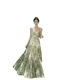 Zingj Break Broken Flower Condole Belt Dress Female Waist Show Thin Temperament Senior Feeling Hot Girl Long