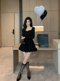 Girl Sweetheart Neckline Mini