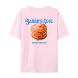 Pancake Printed Graphic Tee- Outfit
