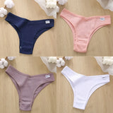 Cotton Panties Women's Panties FINETOO Sexy Female Underpants Low Waist Underwear Women Pantys Lingerie