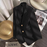 Jacket Women 2025 Spring And Autumn New Korean Version Of The Design Sense Of Niche Fashion Fried Street Casual Suit Top