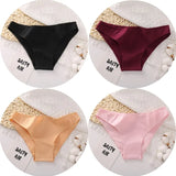 Women Cotton Panties Sexy Low Waist Female Underpants Solid Elasticity Comfortable Underwear Women Panty Lingerie