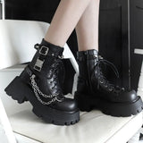 Sweet Cool Wind Small High Fashion Boots Fall 2025 New British Punk Windy Martin