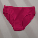 Cotton Panties Women Low Waist Female Underpants Sexy Comfortable Women's Cotton Solid Color Briefs Panty Lingerie