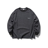 Heavy Striped Letter Embroidered Edstle Men And Women Loose Striped Round Collar Design