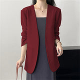 New Small Suit Jacket Spring And Autumn Early Autumn Suit With Fashion Simple Early Spring Leisure Top