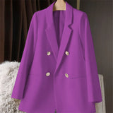 Zingj Suit Jacket Female Spring And Autumn 2024 New Small Spring And Autumn Suit Jacket Temperament Korean Version Casual