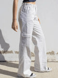 Low Waist Y2K Straight Leg Pants-Outfit