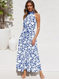 Long Dress Polka Dot Casual Dresses Black Sexy Halter Strapless New 2022 Yellow Sundress Vacation Clothes For