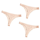 Seamless Thong Panties Sexy Briefs Solid Soft Thin Thongs Women Underwear Panties for Female Ladies Panty G String