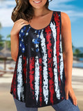 New Explosion 3D Butterfly Print Wrinkled Vest Loose T-Shirt
