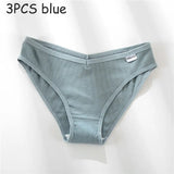 Women's Panties Women's Cotton Briefs Female Underpants V Waist Brief Underwear Plus Size Pantys Lingerie M-4XL
