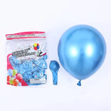 5/10/12inch Glossy Metal Pearl Latex Balloons Thick Chrome Metallic Colors helium Air Balls Globos Birthday Party