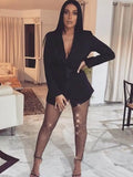 Diamond Mesh Pants Women Sexy Summer Hollow Out Transparent Loose Long Fishnet Pants 2024 New BeachWear