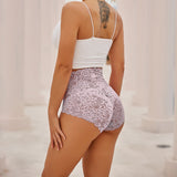Seamless High Waist Lace Underwear Black Sexy Lingerie Women Panties Butt Lift Lingerie Briefs Underpants