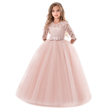 Unicorn Cosplay Girl Dress Party Elegant Flower Lace Long Tutu Formal Ball Gown Princess Baby Dresses 5 7 8 12 14